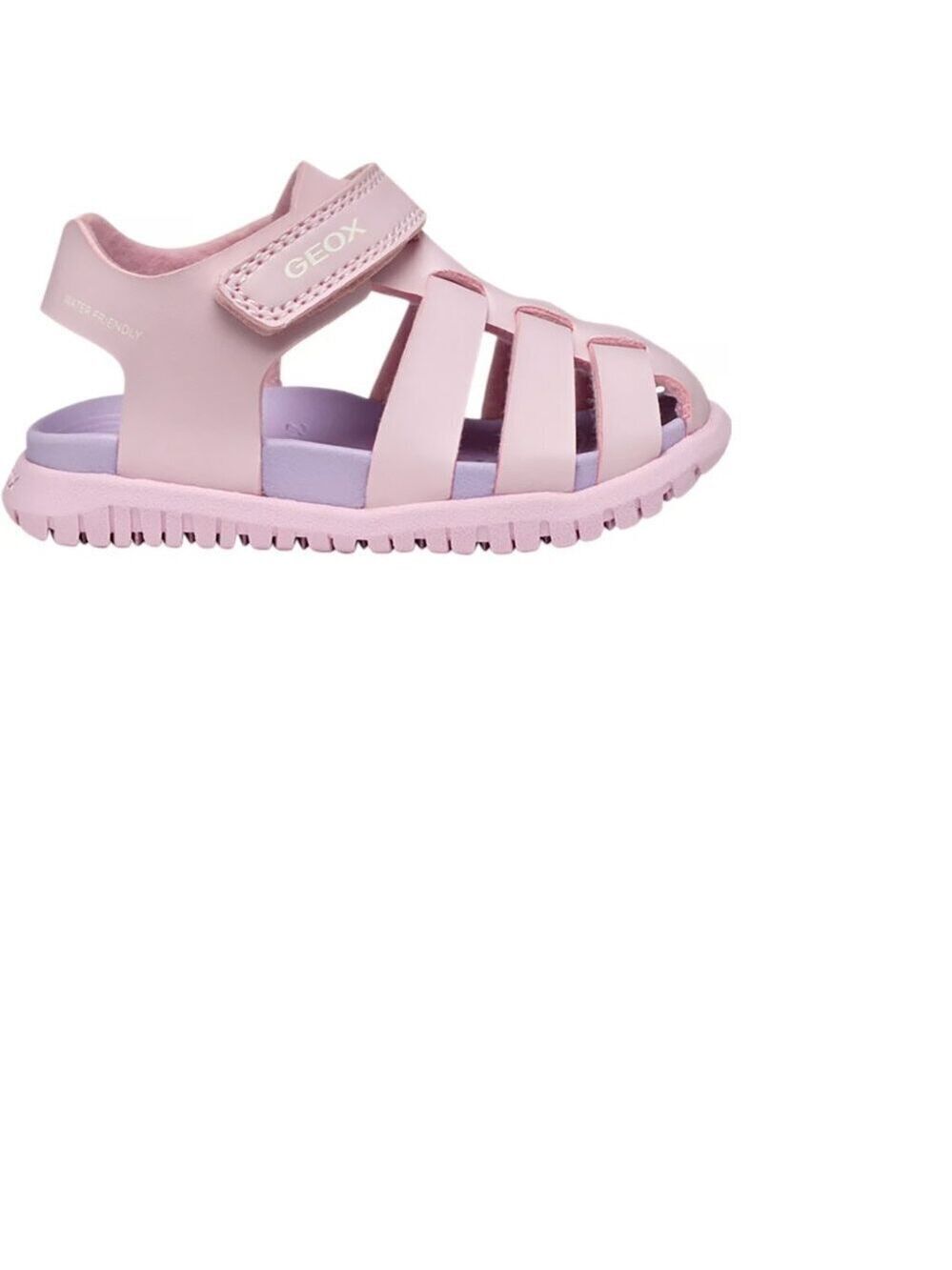 Geox Baby Toddler Girl Fusbetto Closed Toe Sandals US 6.5, EU 22 Pink